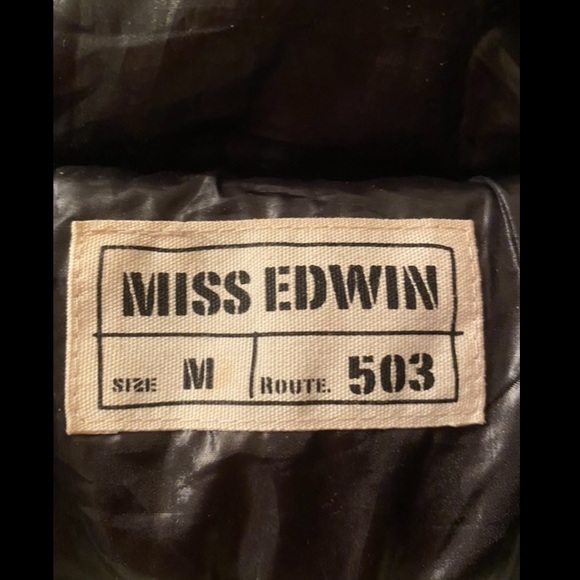 Miss Edwin Down Winter Puffer Bomber not super suff - Picture 3 of 8